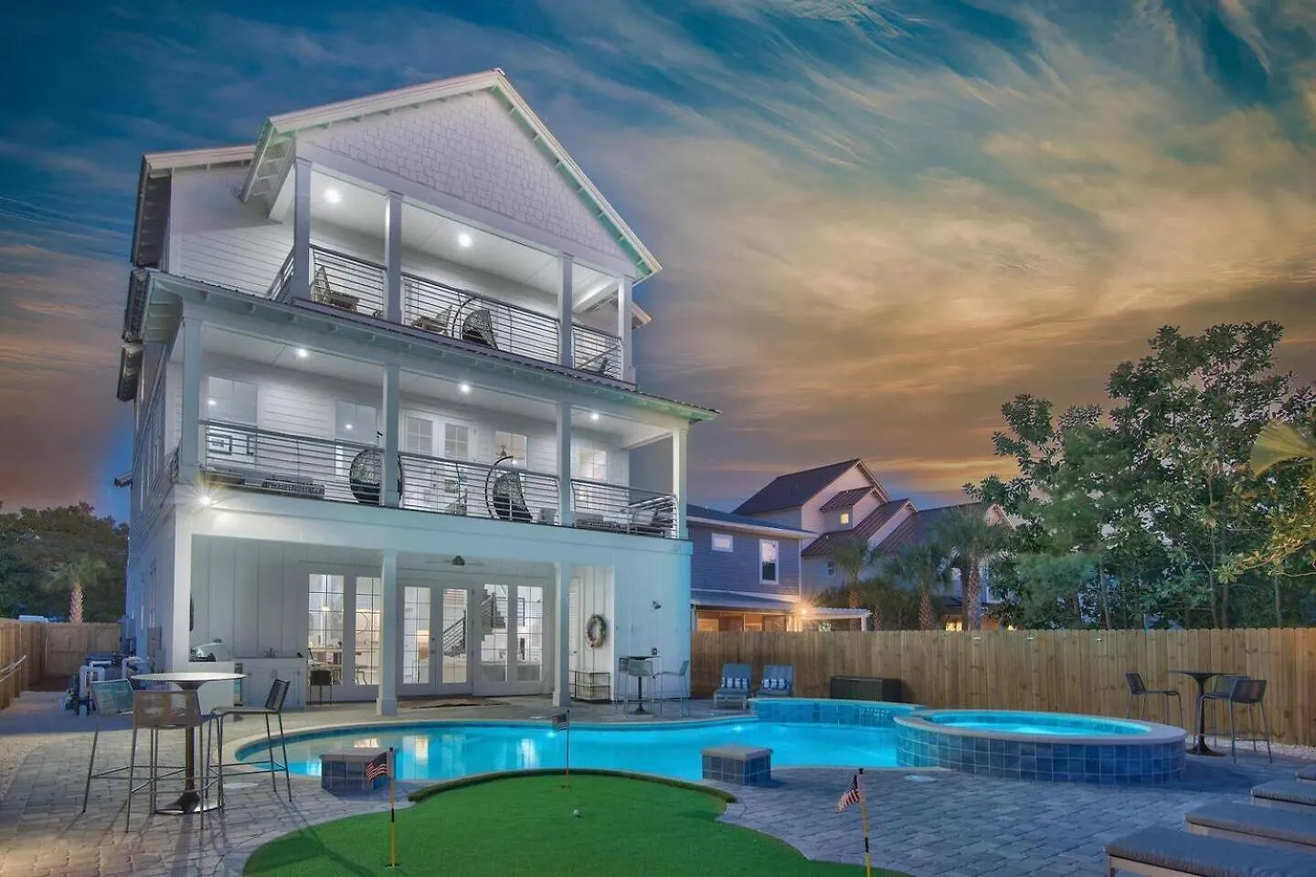 Luxury 8Br Beach House With Pool, Spa, Golf Putting Green Destin United States